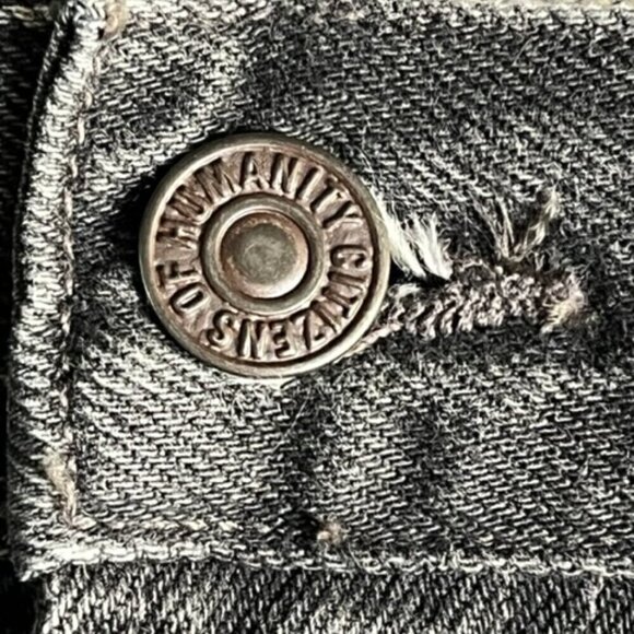 Citizens of Humanity NWT Estella High Rise Ankle Flare Jeans Black Moon Size 31 - Picture 9 of 16